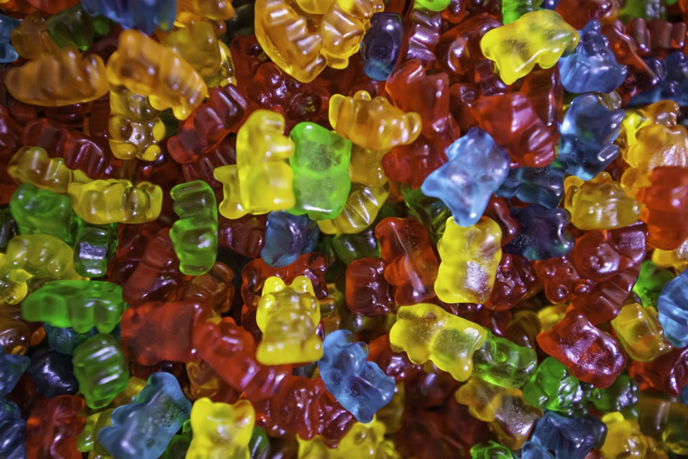 Colorful candy sweets